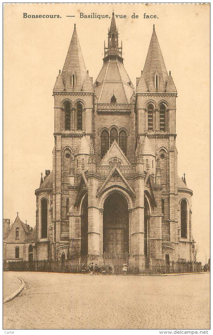 BONSECOURS - Basilique, Vue De Face - Autres & Non Classés