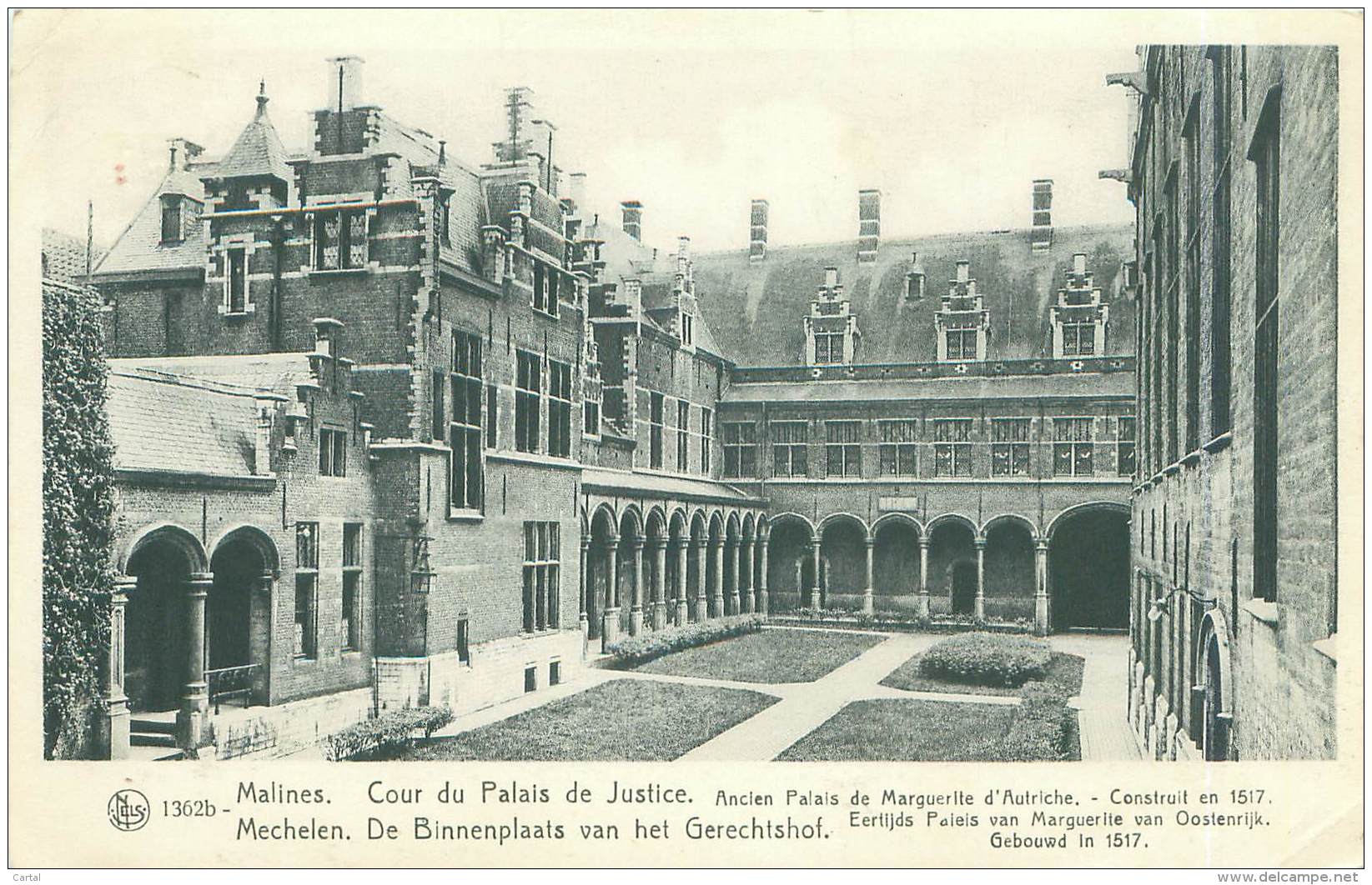 MALINES - Cour Du Palais De Justice - Mechelen