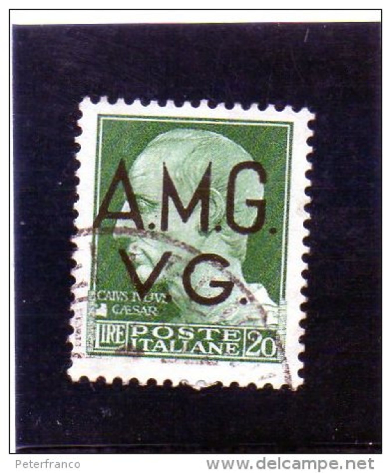 1945 - Trieste - AMG-VG - Imperiale - Usados