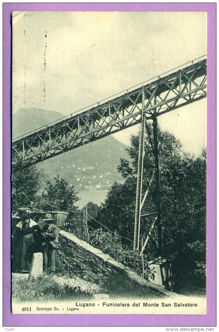 Lugano - Funicolare Del Monte San Salvatore - Lugano