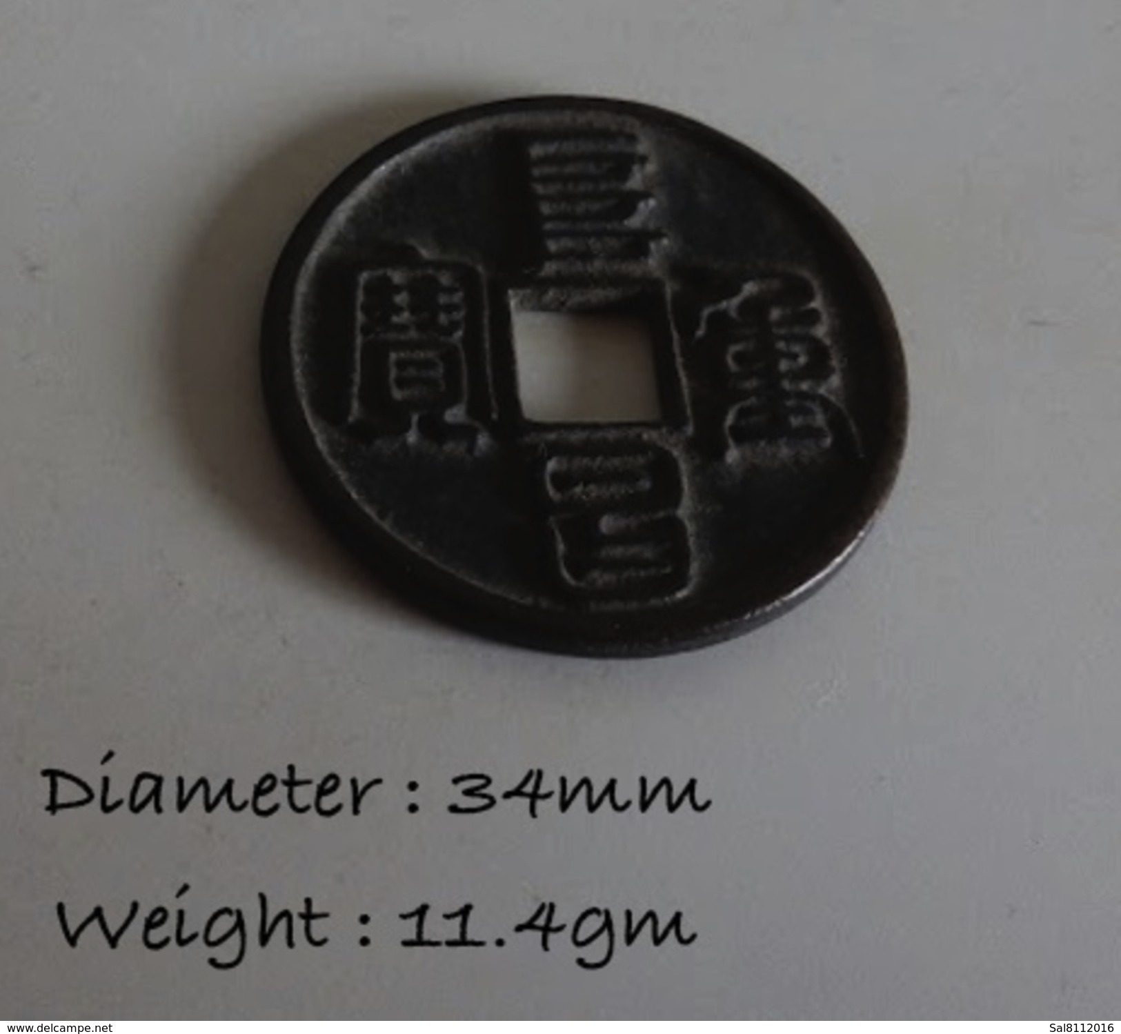 Ancient China Dynasty Coin Unknown Unchecked 34mm - China