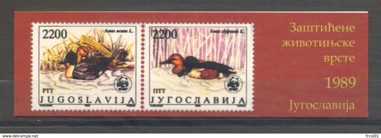 Yougoslavia, Yvert Carnet 2211, MNH - Ongebruikt