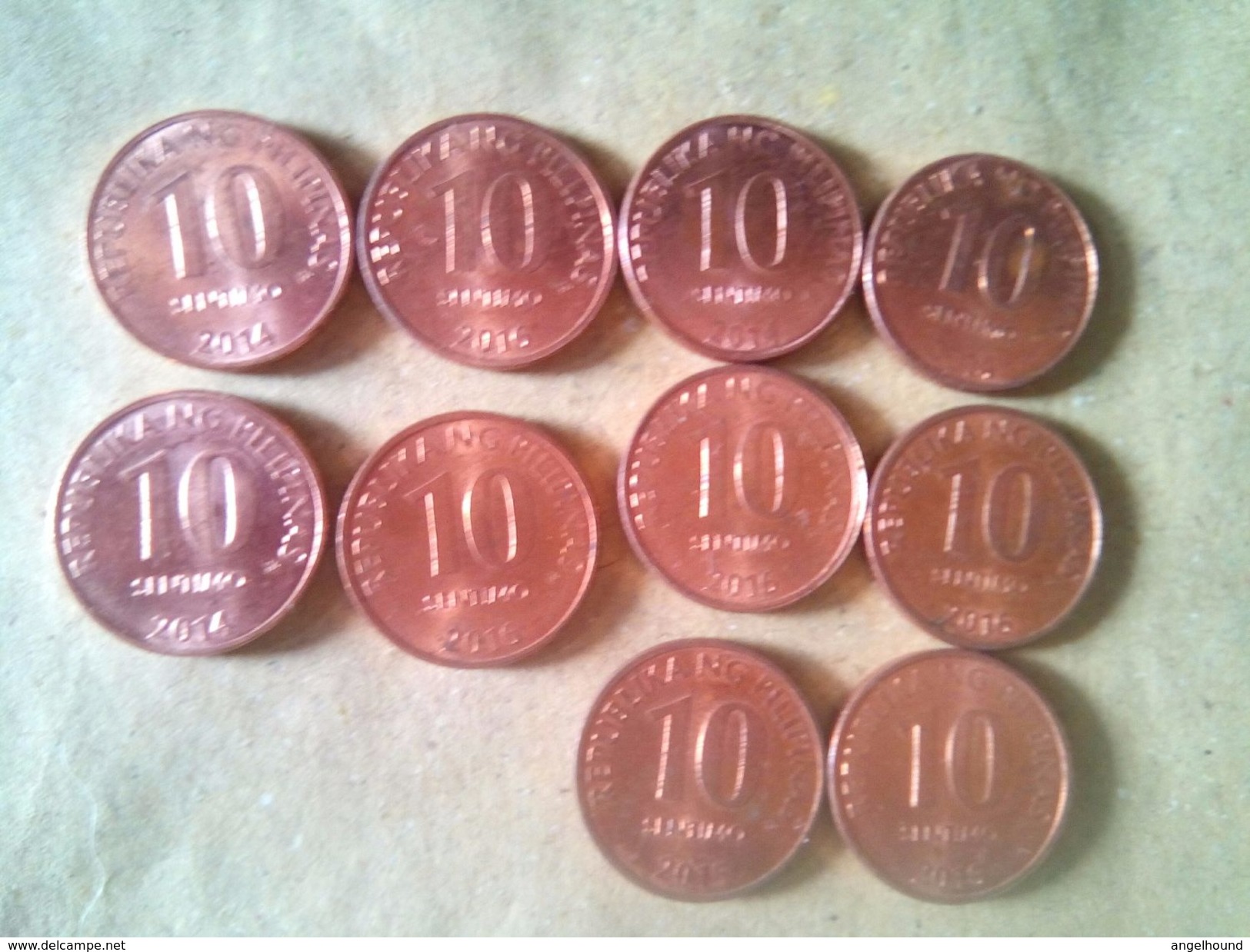 Philippines 10 Pcs 5 Centavos And 10 Pcs 10 Centavos - Filippijnen