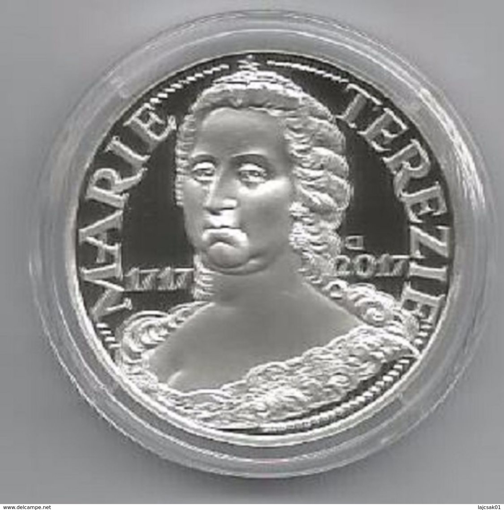 Czech Republic 200 Korun 2017. PROOF Silver Ag.925 300th Anniversary Of The Birth Of Maria Theresa - Repubblica Ceca