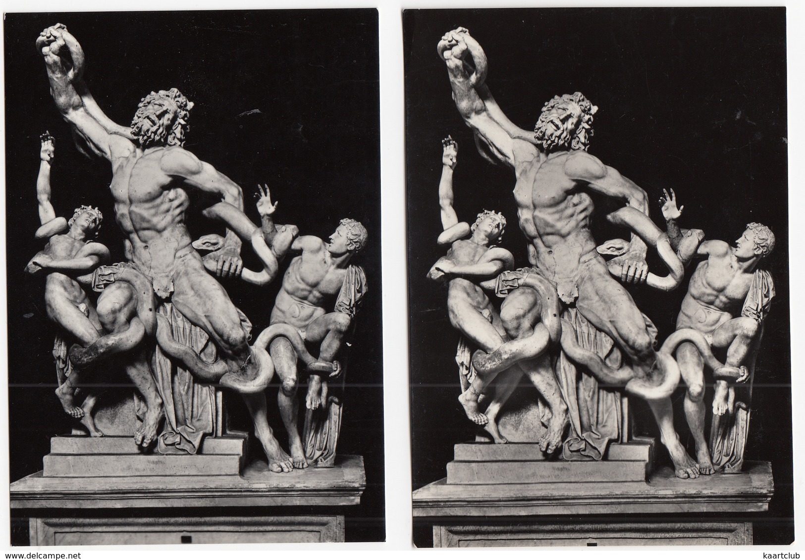 6 POSTCARDS : CITTA' DEL VATICANO - Museo Di Scultura  - (4 Scans) - Vaticaanstad