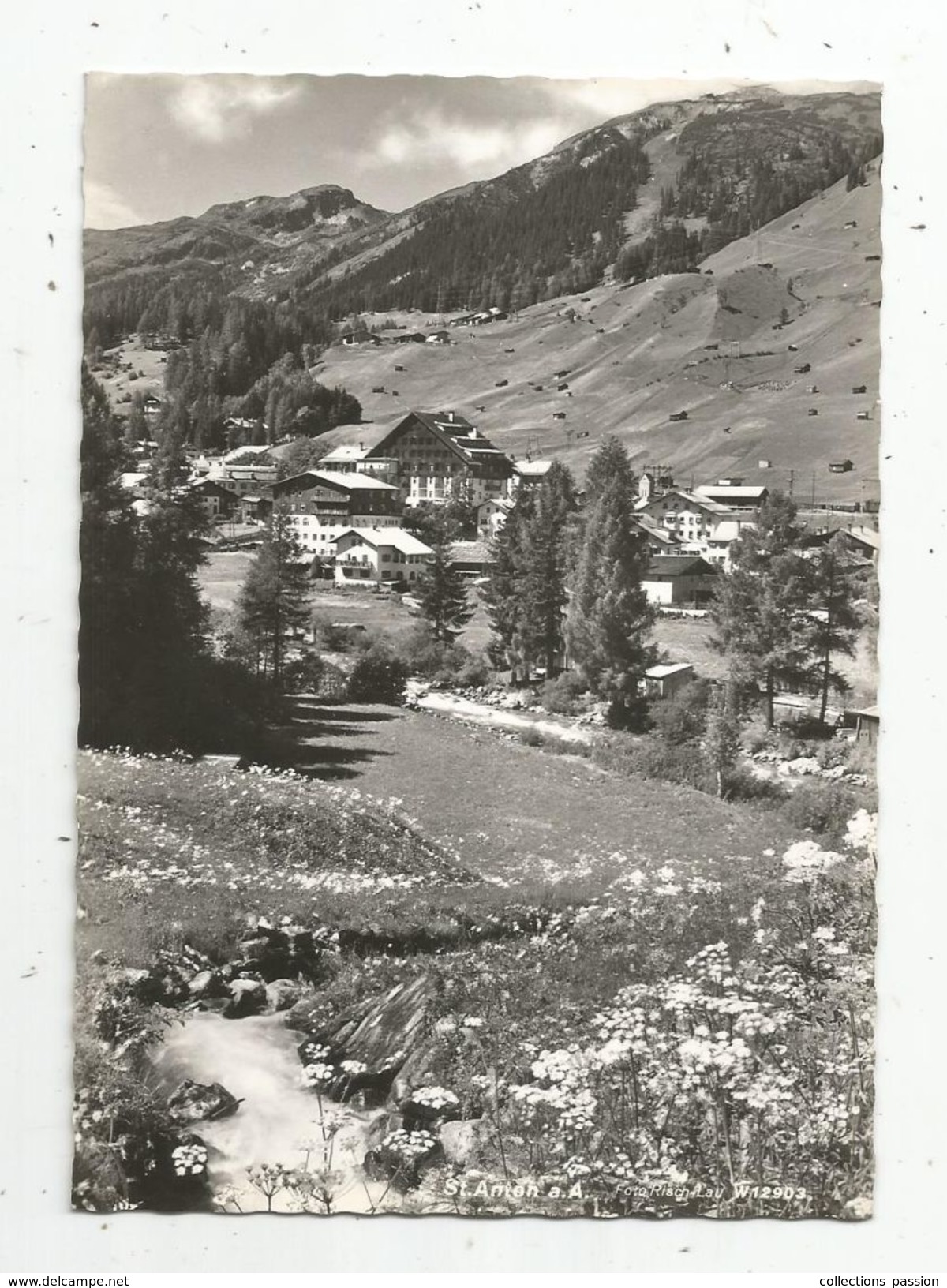 Cp , Autriche , St ANTON Am Arlberg , Vierge , Foto : Risch - St. Anton Am Arlberg