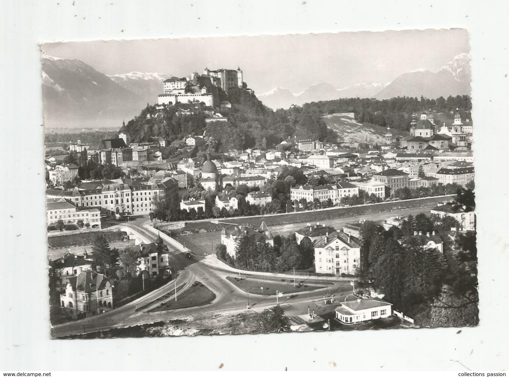 Cp , Autriche ,  SALZBURG Mit LATTENGEBIRGE Und STAUFFEN , Vierge , Nr 26 , Ed : Jurischek - Salzburg Stadt