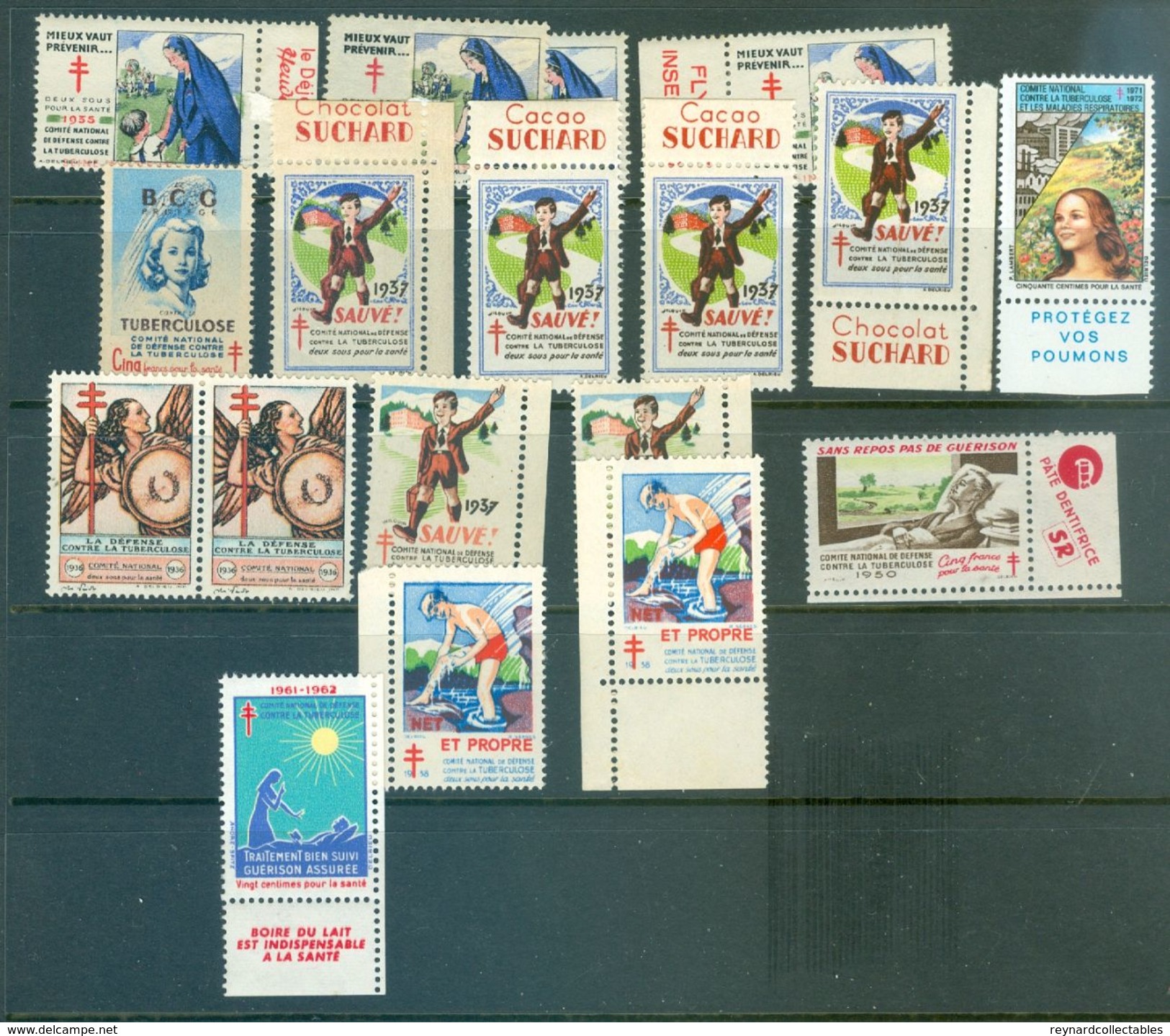 France 490+ Vintage Cinderella/poster Stamps. Expos/Foire, Military, Anti TB. Superb Lot - Andere & Zonder Classificatie