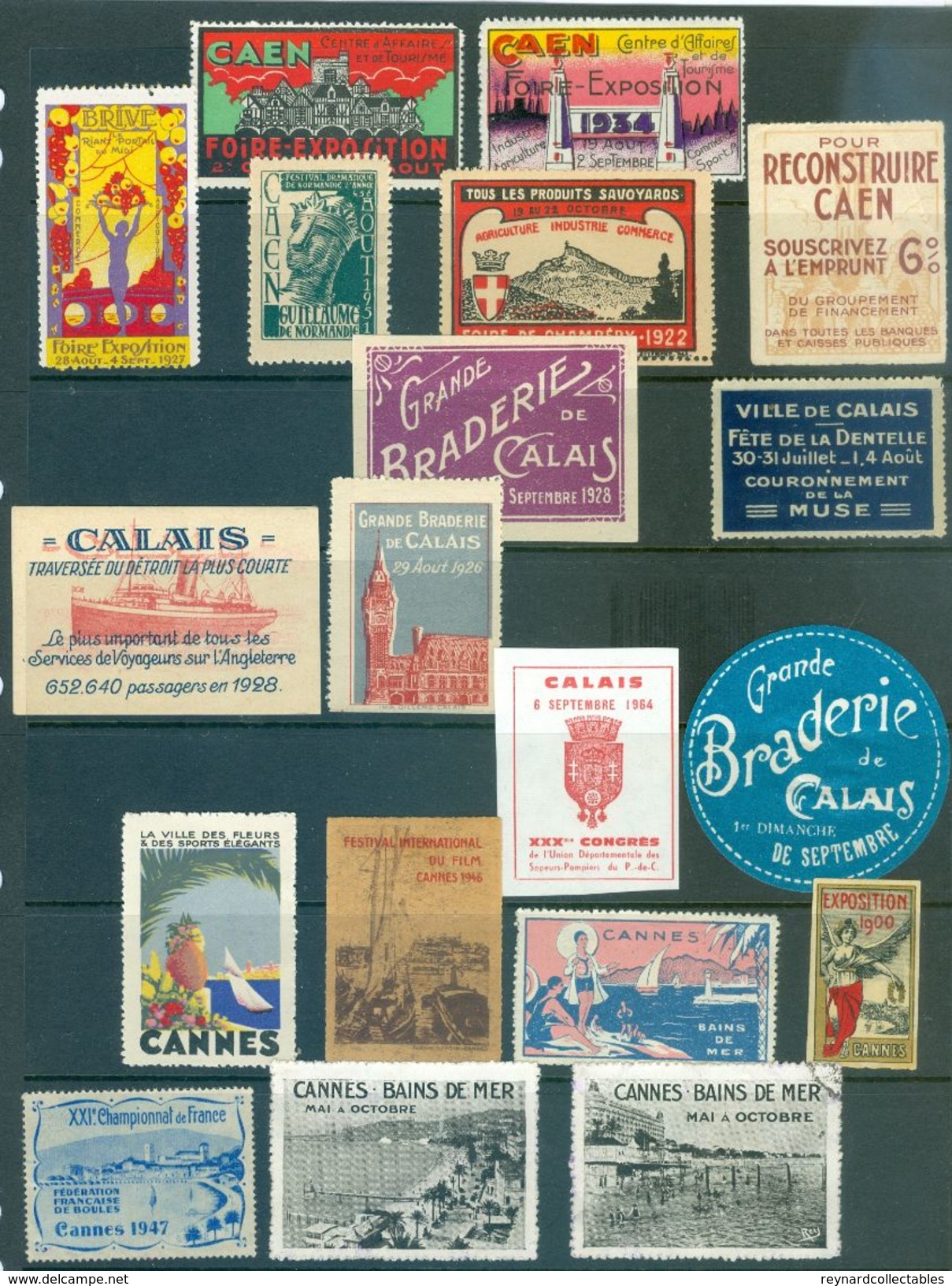 France 490+ Vintage Cinderella/poster Stamps. Expos/Foire, Military, Anti TB. Superb Lot - Other & Unclassified