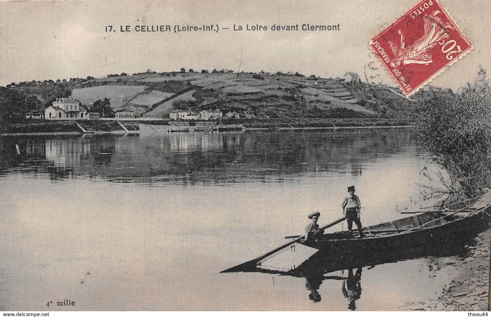 ¤¤  -  17  -  LE CELLIER   -  La Loire Devant CLERMONT    -  ¤¤ - Le Cellier
