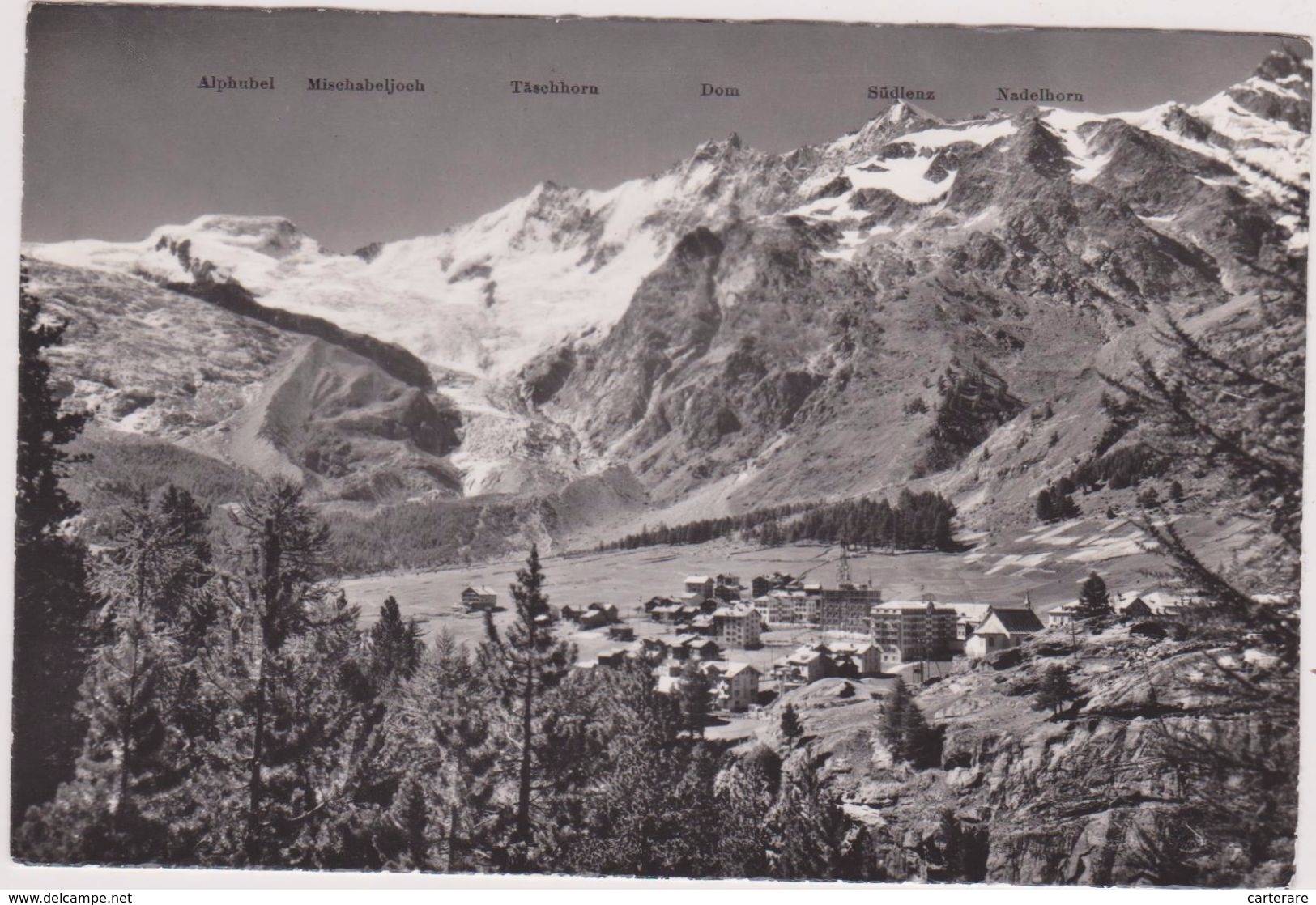 SUISSE,SCHWEIZ,SVIZZERA,SWITZERLAND,HELVETIA,SWISS ,VALAIS,PISTE MULTIERE,SAAS FEE En 1960,viege,pres Saas Grund - Saas-Grund