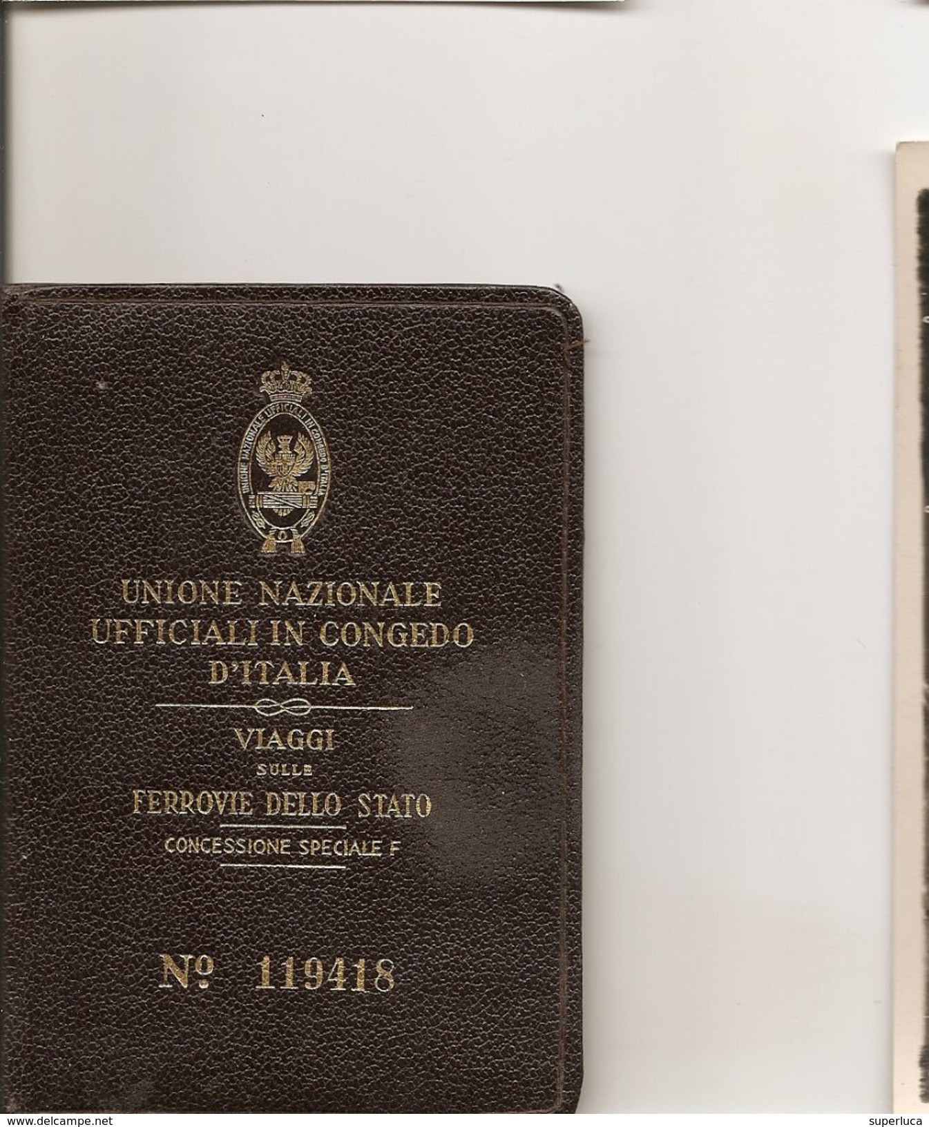 2-ITALIA-VIAGGI SULLE FERROVIE DELLO STATO ABBONAMENTO 1943-VEDI DESCRIZIONE COMPLETA- - Europa