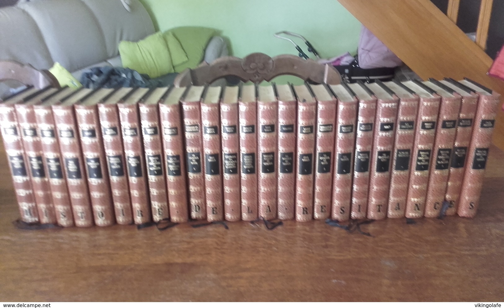 Histoire De La Resistance En 25 Volumes Tres Propre-ww2 - Loten Van Boeken