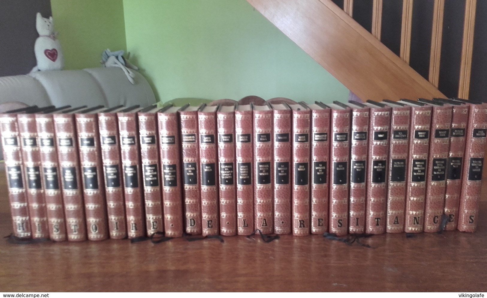 Histoire De La Resistance En 25 Volumes Tres Propre-ww2 - Bücherpakete