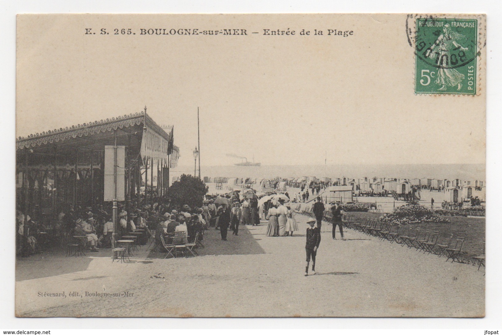 62 PAS DE CALAIS - BOULOGNE SUR MER Entrée De La Plage - Boulogne Sur Mer