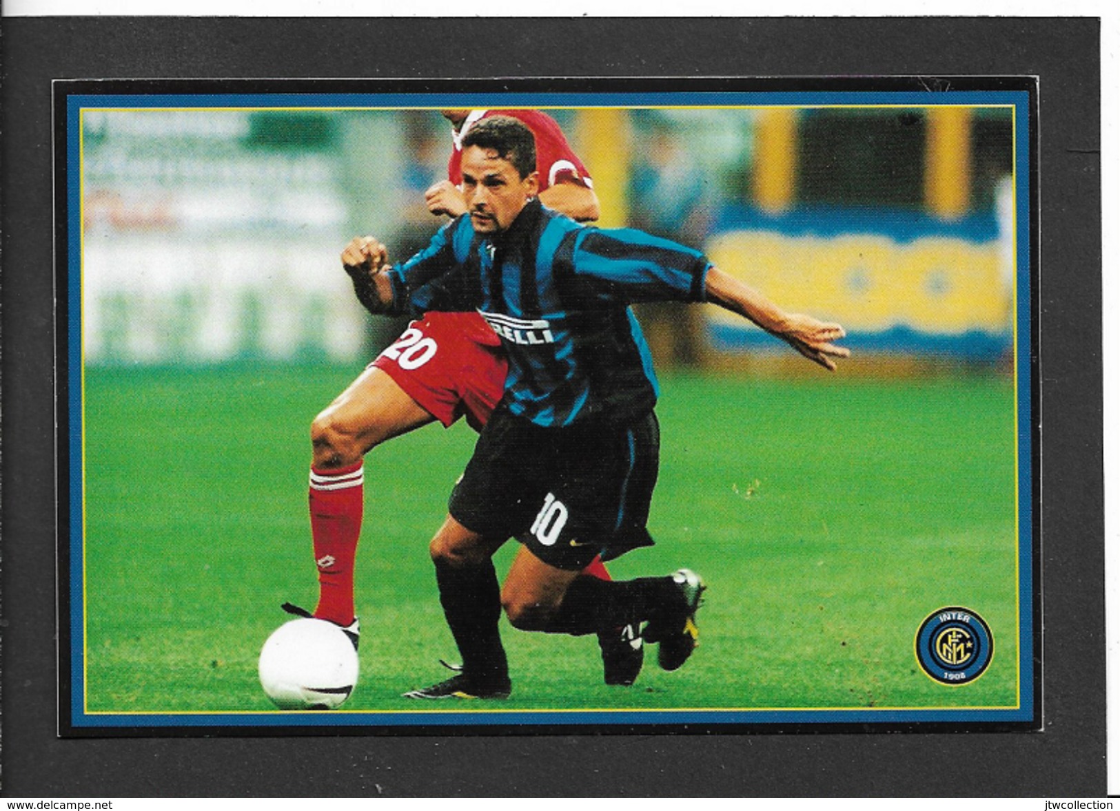 Inter - Roberto Baggio - Non Viaggiata - Soccer