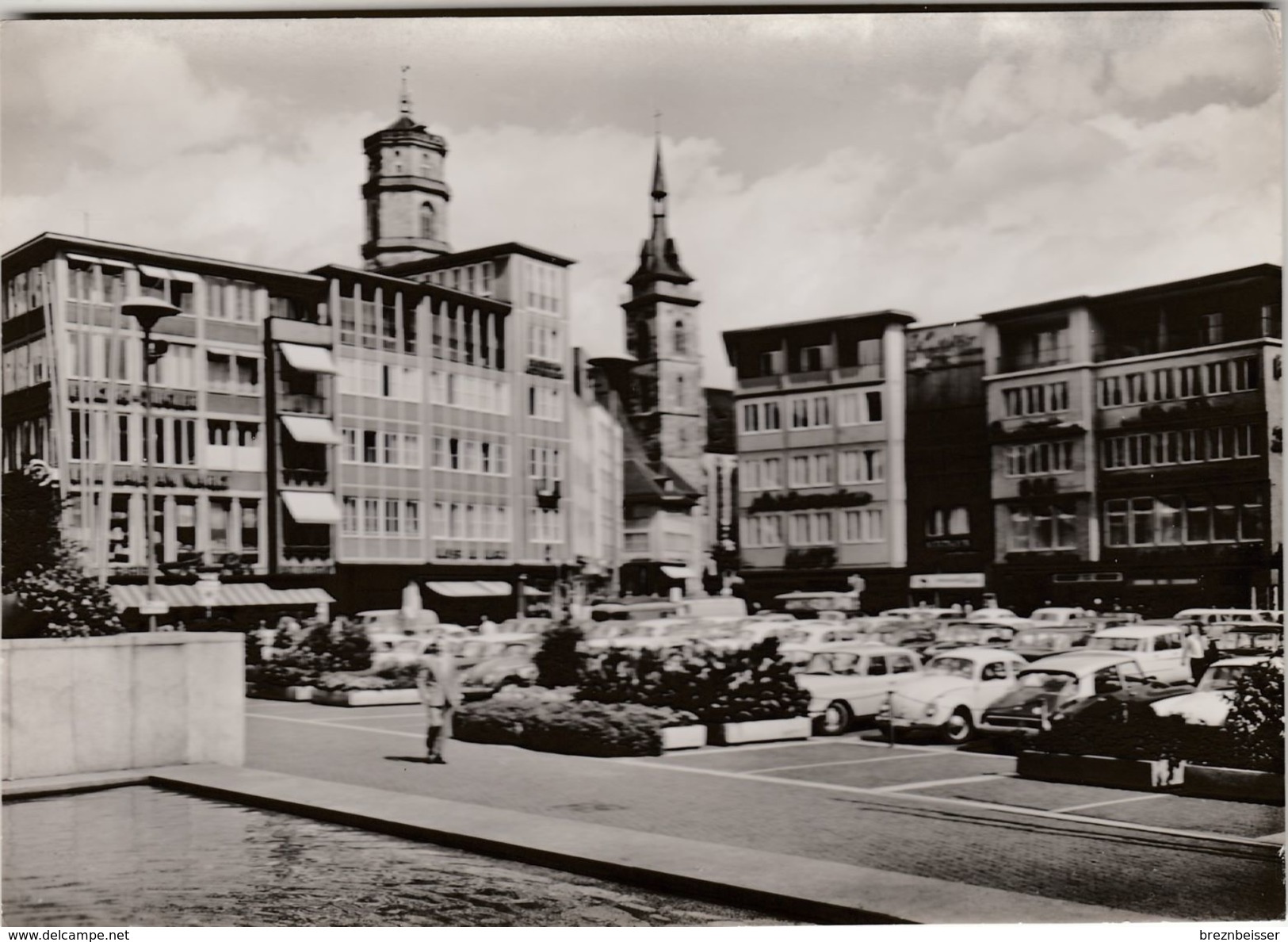 AK STUTTGART - Marktplatz - Karte N .gel. - Stuttgart