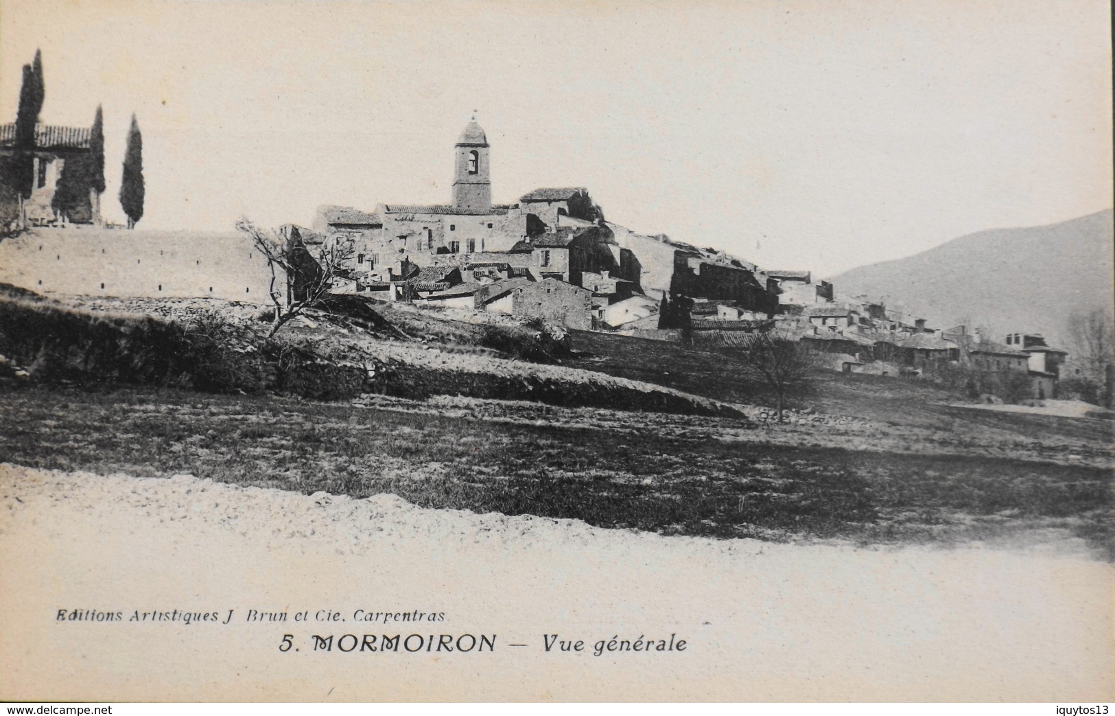 CPA.- FRANCE - Mormoiron Est Situé Dans Le Dép. De Vaucluse - Vue Générale - TBE - Mormoiron