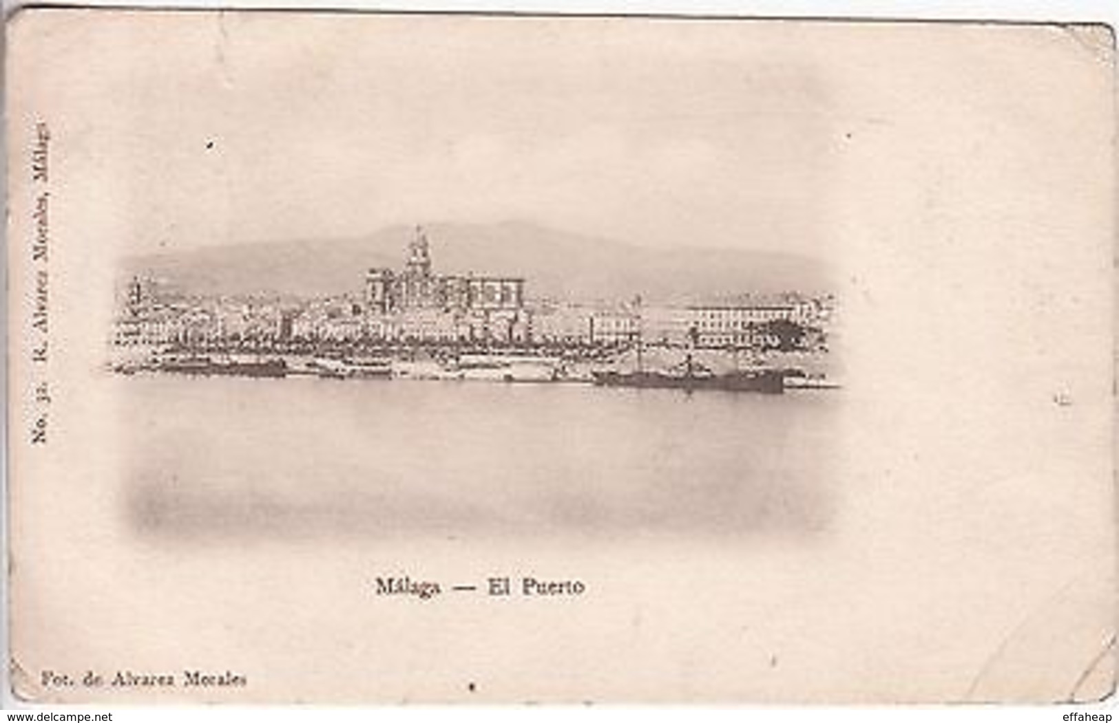 Spain: Malaga - El Puerto Postcard To Clapham, London - Other & Unclassified