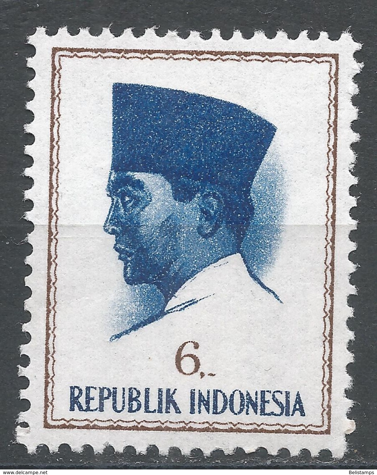 Indonesia 1964. Scott #616 (MH) President Sukarno - Indonésie