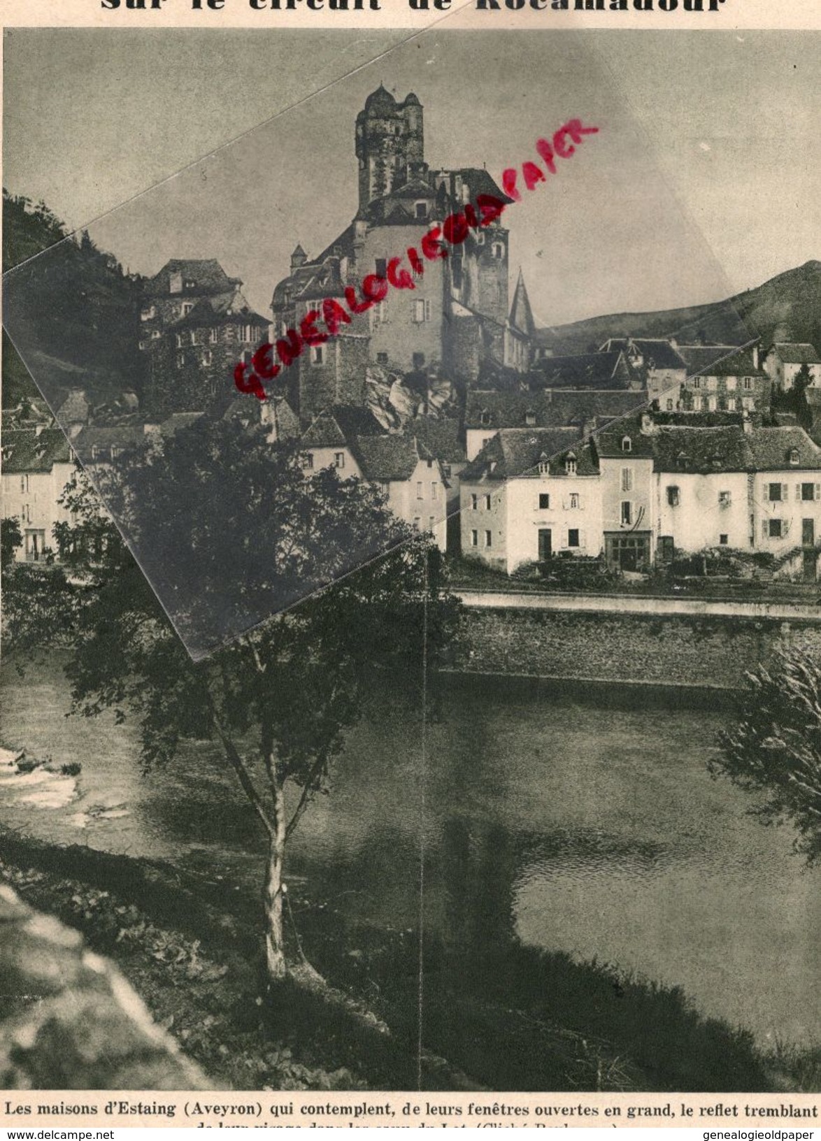 REVUE LE P.O. ILLUSTRE-N° 11-GOURDON FETES SAINT JEAN 46-ESTAING-GARE GRAMMONT TOURS-AUSTERLITZ-19-LOCOMOTIVE -FADES- - Chemin De Fer & Tramway