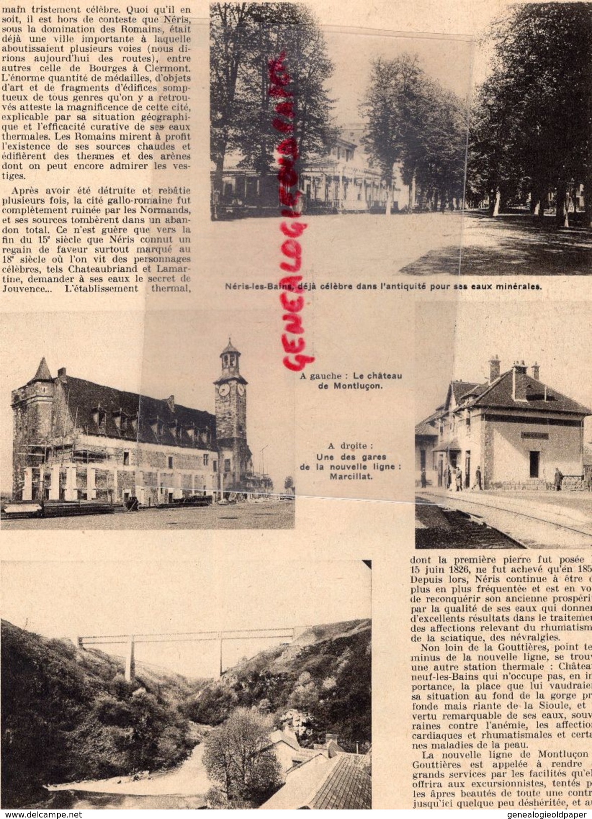 REVUE LE P.O. ILLUSTRE-N° 15- 1931-VINCENNES AFRIQUE-ANGKOR VAT-NANTES CONSERVERIE -MONTLUCON GOUTTIERES-NERIS GARE