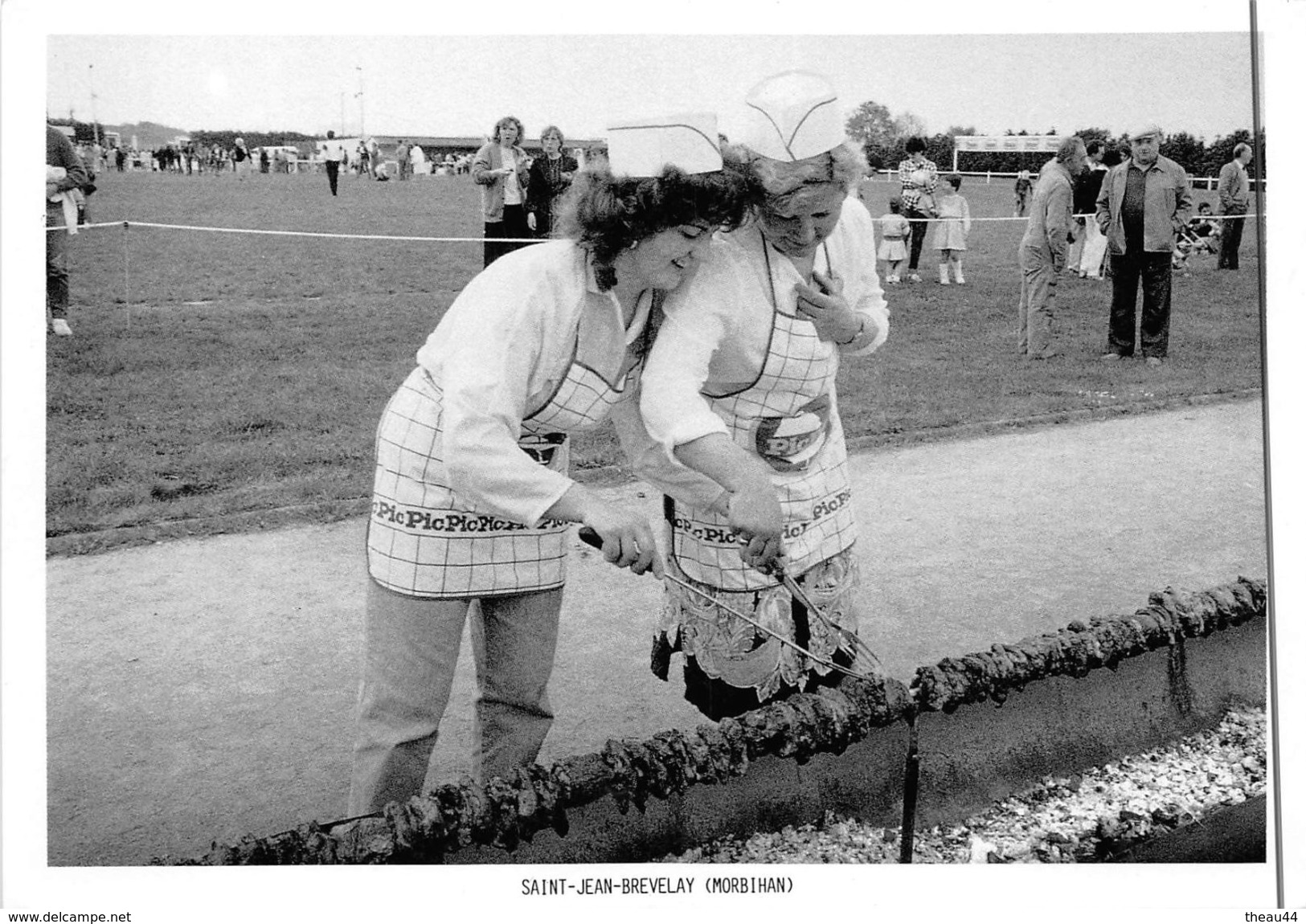 SAINT-JEAN-de-BREVELAY - Fête Pour La Lutte Contre La Mucoviscidose - La Brochette Géante - Tirage Limité à 150 Exem - Saint Jean Brevelay