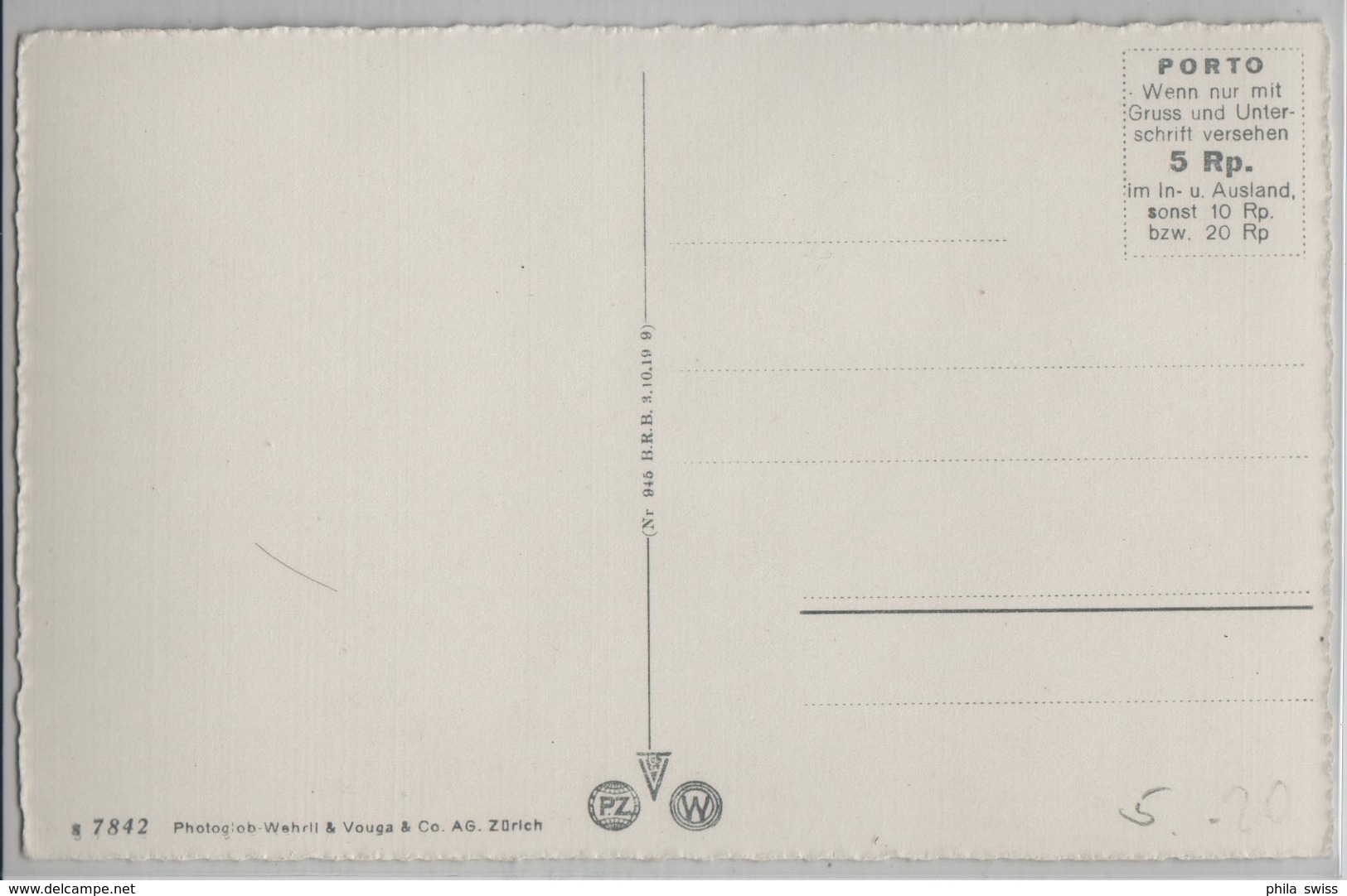 Wetzikon - Generalansicht - Photoglob No. 7842 - Wetzikon