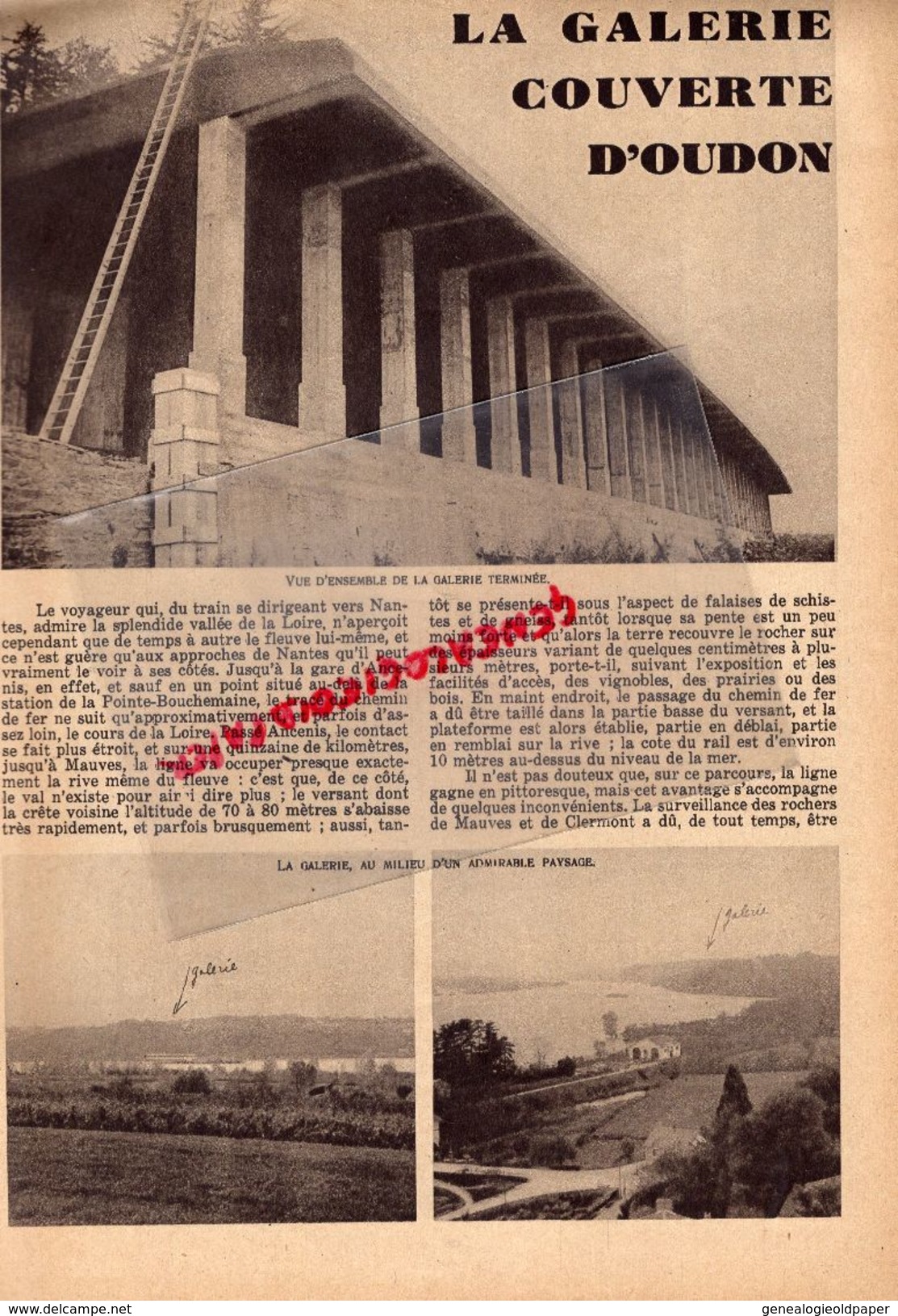 REVUE P.O. ILLUSTRE-N° 30-1933-ARMISTICE-CROZATIER-GALERIE OUDON-VENDANGES-ORLEANS ELEVAGE DINDON-QUIBERON-TULLE RODEZ - Ferrovie & Tranvie