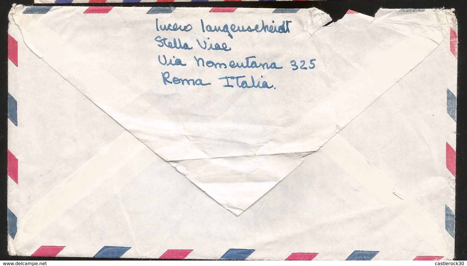 A) 1963 ITALY, MICHAEL ANGEL, WOMEN STAMPS, ART, AIRMAIL, CIRCULATED COVER FROM ROMA TO MEXICO D.F. - Unclassified
