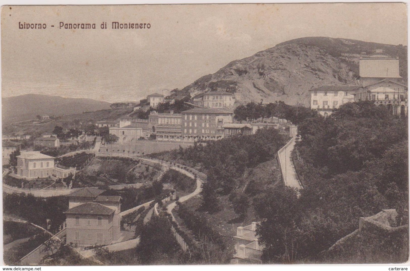 Cpa,toscana,italie,livorno,   Panorama Di Montenero,ediz Alberto Mei,toscane,italie,italia - Livorno