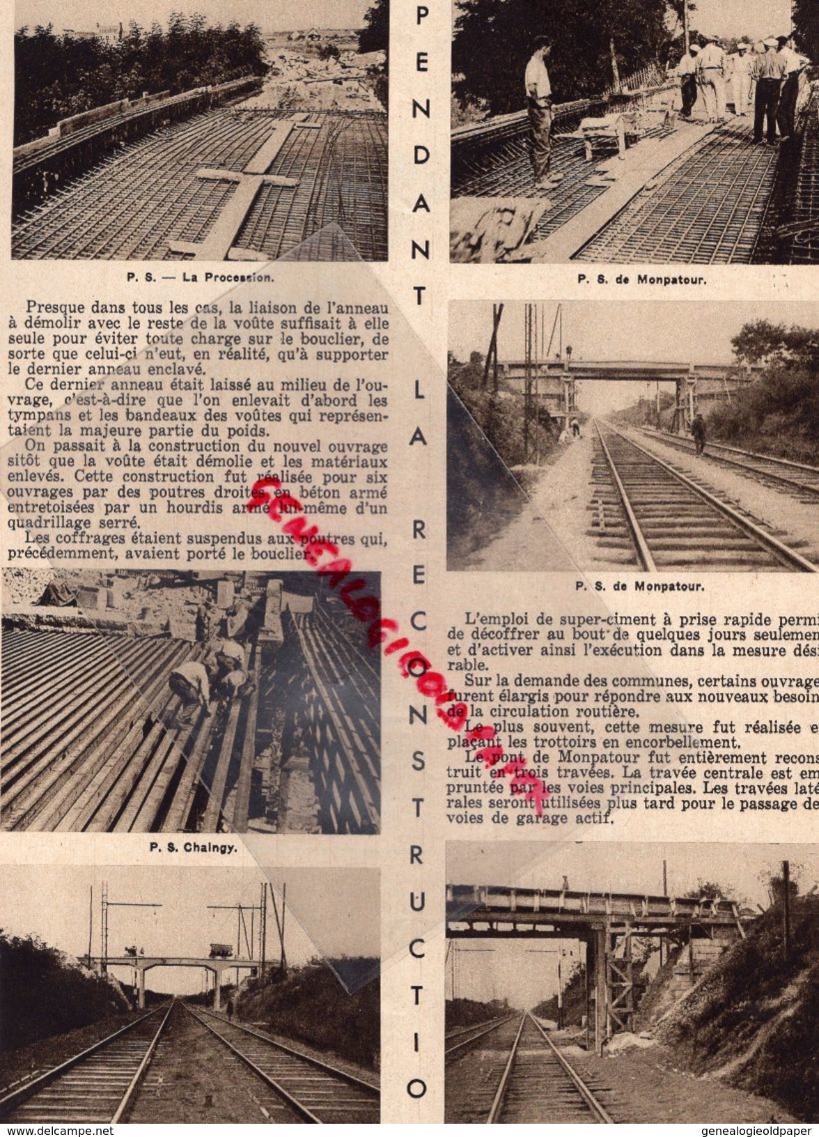 REVUE P.O. ILLUSTRE-N° 27-1933-ENVEIGT-CROZATIER-MOUTIER AHUN-SAINT PIERRE CORPS-ORLEANS TOURS-AIXE SUR VIENNE-LIMOGES