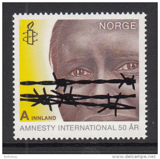 Norway 2011 A Innland Amnesty International 50 Years - Autres & Non Classés