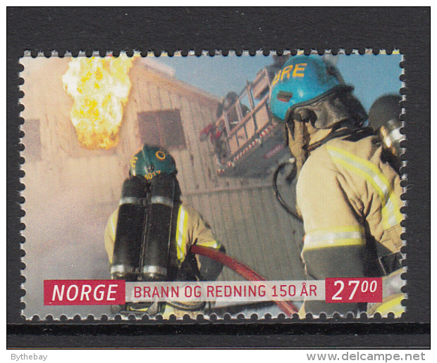 Norway 2011 27k Fire Fighters On Scene - Fire And Rescue Services 150 Years - Neufs