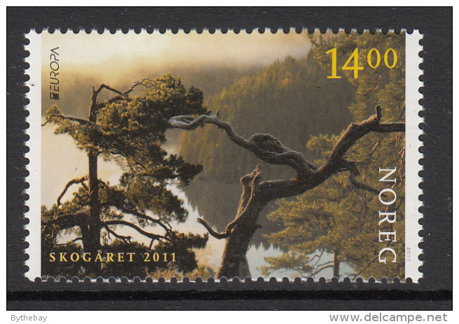 Norway 2011 14k Forest At Lake Farris - International Year Of Forests - Unused Stamps