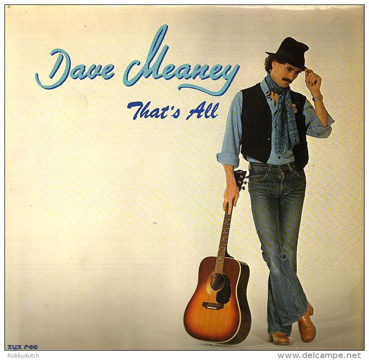 * LP *  DAVE MEANEY - THAT'S ALL (Germany 1979 EX!!!) - Rock