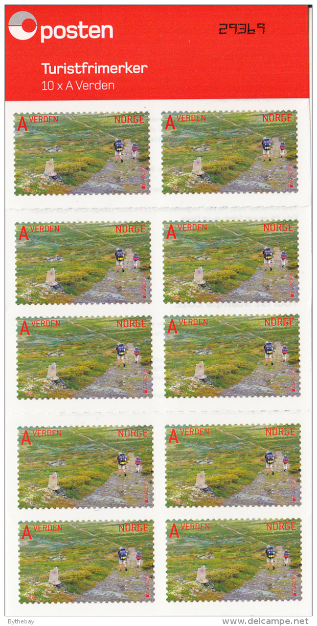 Norway 2012 Booklet Of 10 A Verden Crossing The Dovre Mountains - Tourism - Unused Stamps