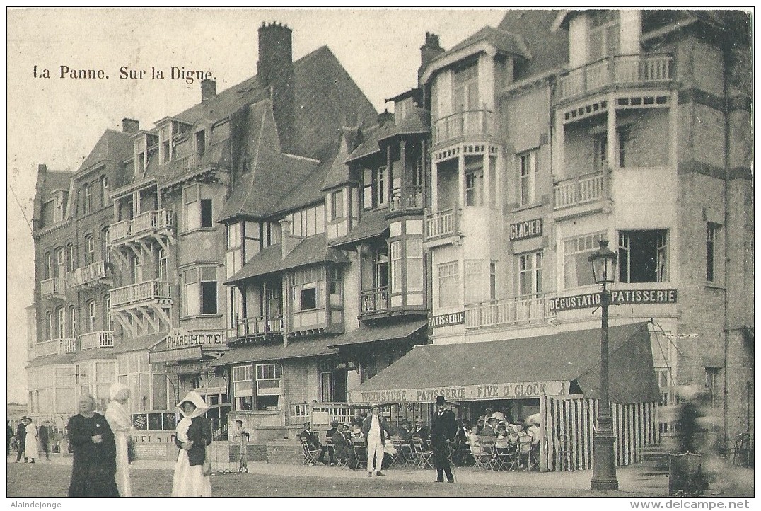 De Panne La Panne Sur La Digue - 1913 - De Panne