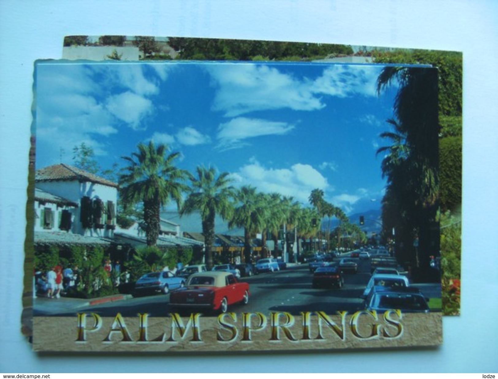 America USA CA California  Palm Springs With Lot Of Cars - Palm Springs