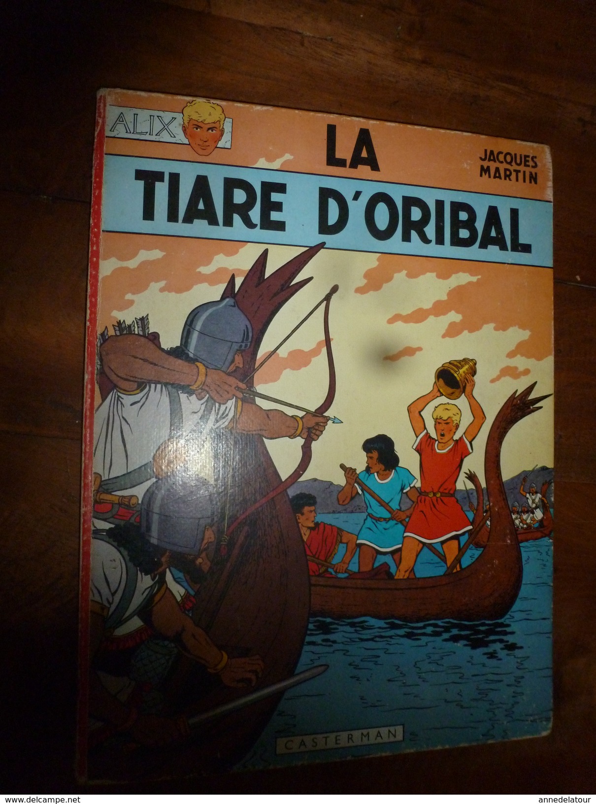 1966  ALIX  -    La Tiare D'Oribal , Par Jacques Martin,   édition Casterman - Autres & Non Classés