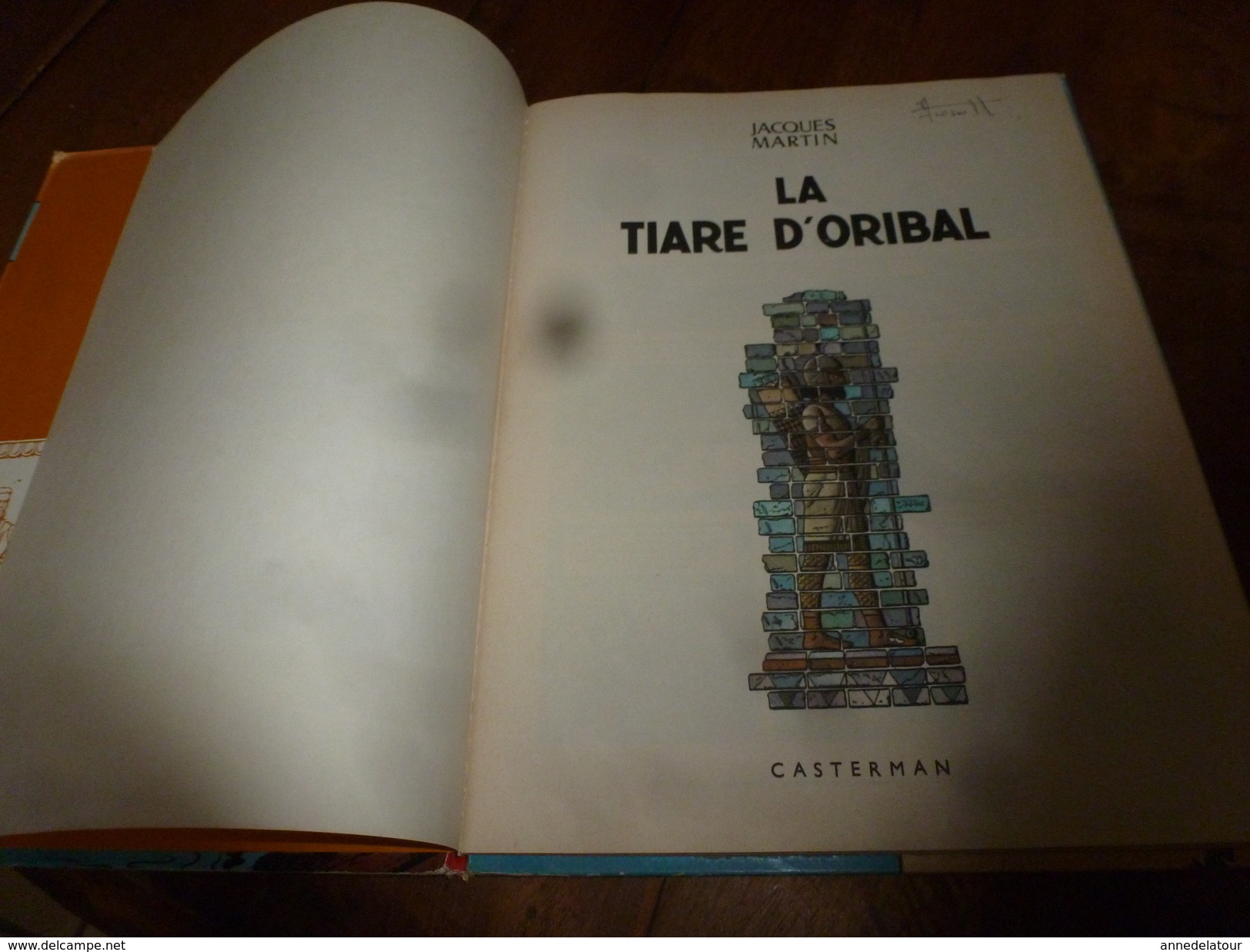 1966  ALIX  -    La Tiare D'Oribal , Par Jacques Martin,   édition Casterman - Autres & Non Classés