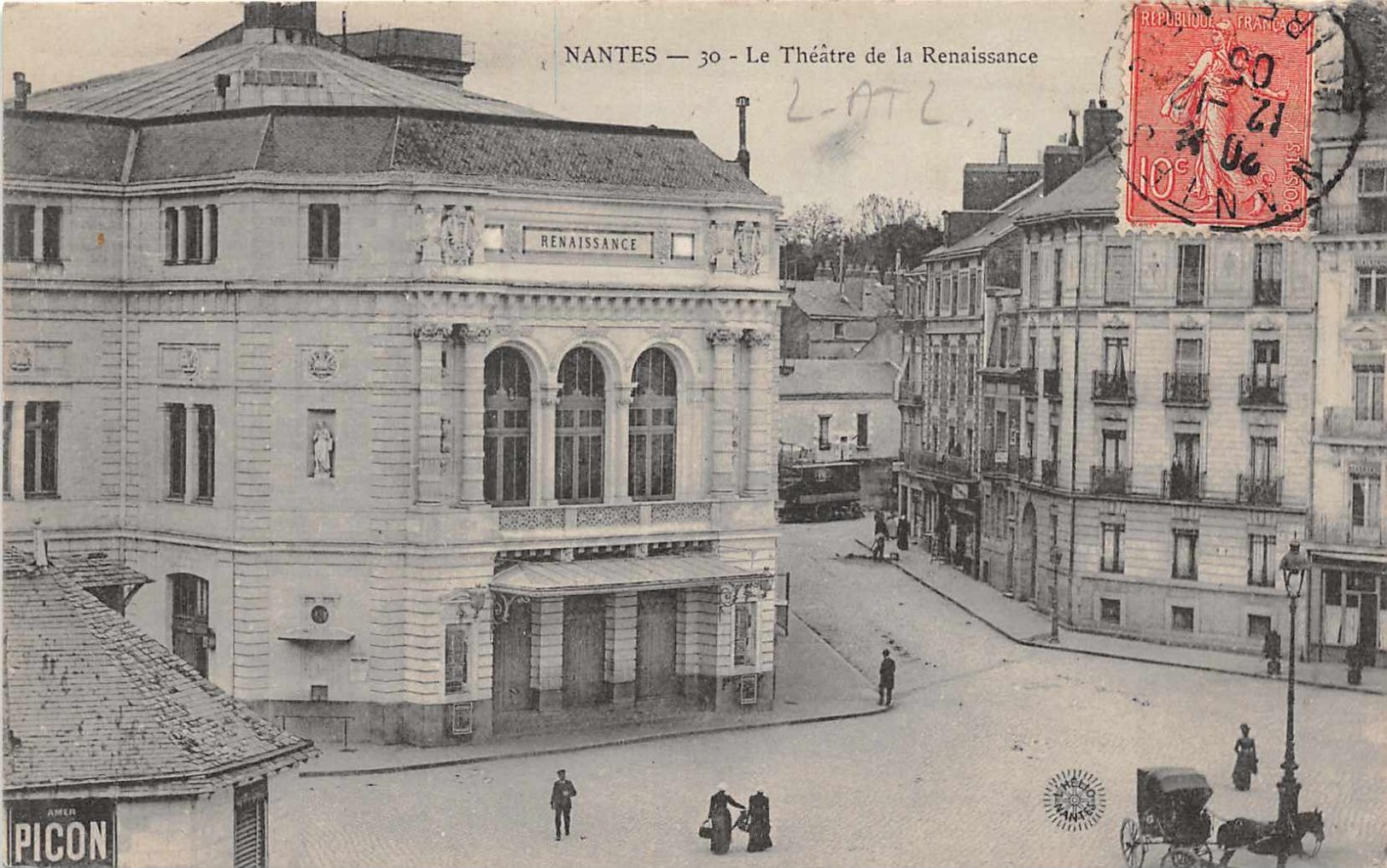 NANTES  - Le Theatre De La Renaissance - Nantes