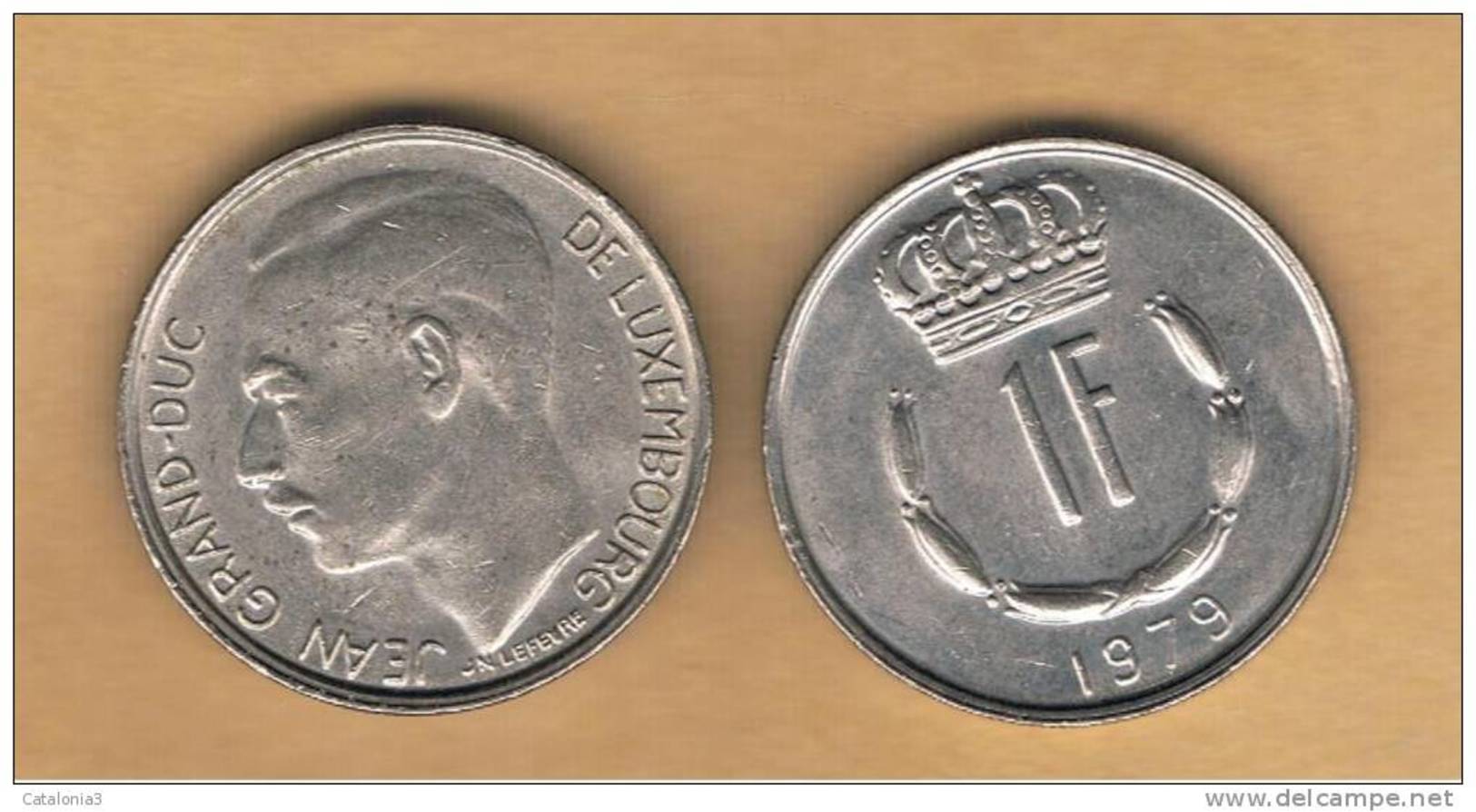 LUXEMBURGO -  1 Franc 1979  KM55 - Luxemburg