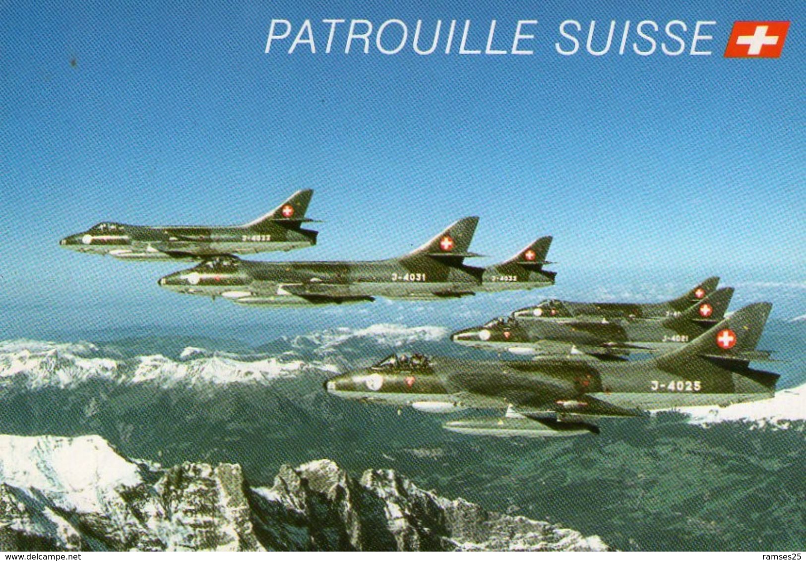 (44) CPSM Patrouille Suisse  (bonne Etat) - 1946-....: Era Moderna