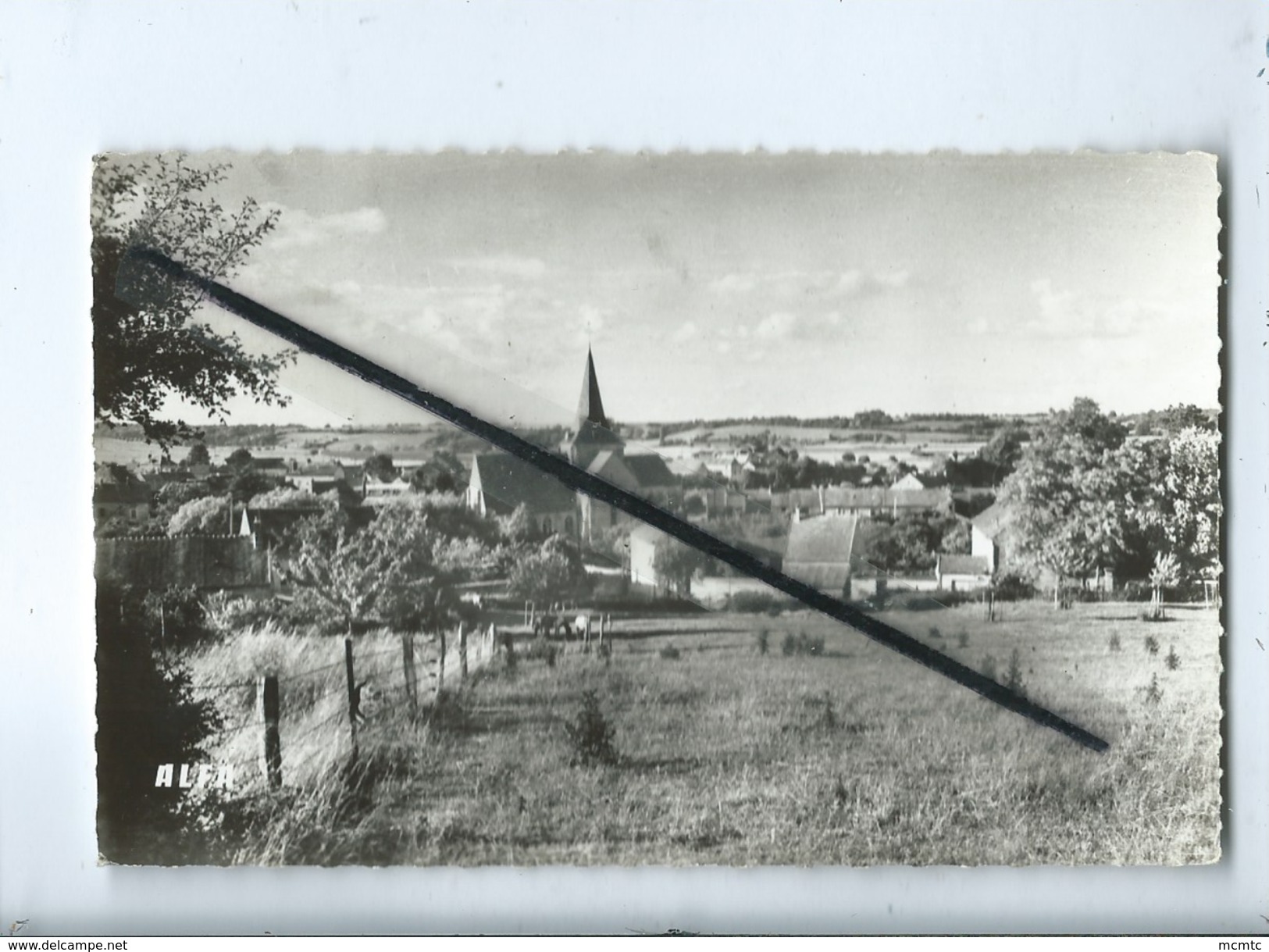 CPSM -  Avernes  -(S.-et-O.)  - Vue Générale - Avernes