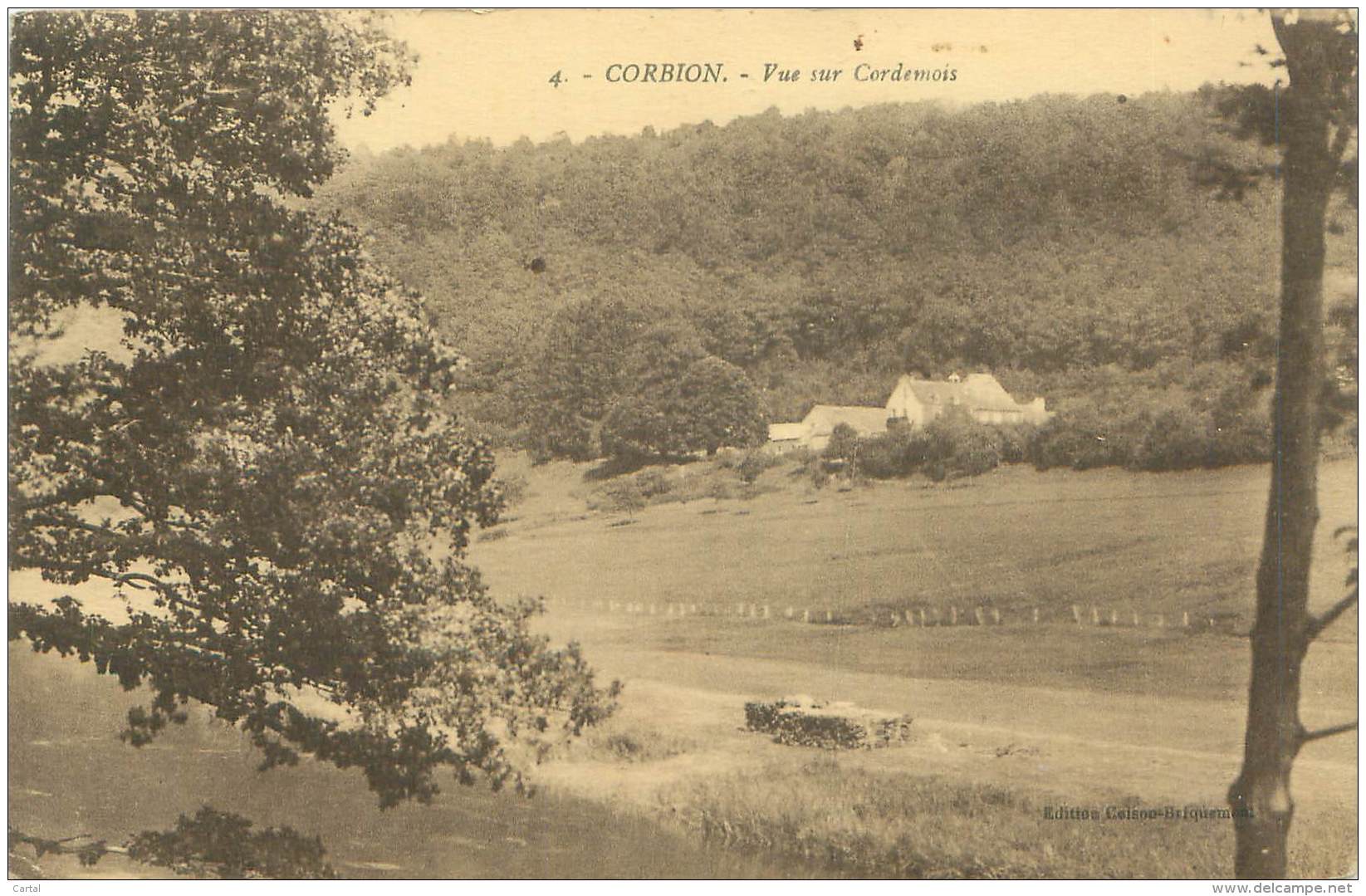 CORBION - Vue Sur Cordemois - Andere & Zonder Classificatie