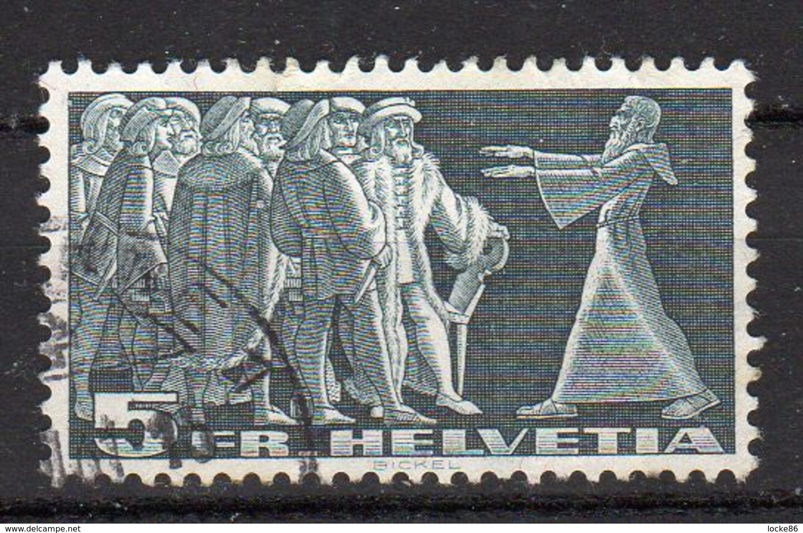 Schweiz 1938-41 Mi 329 V - O Used - R1230 - Used Stamps