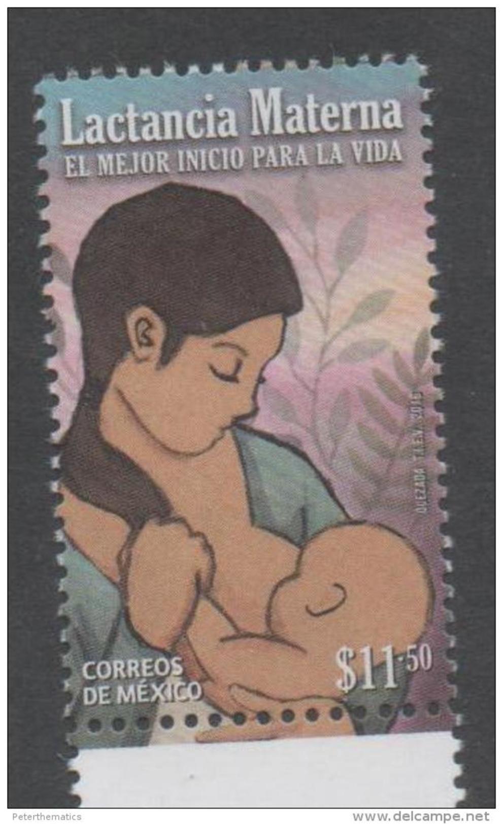 MEXICO, 2016, MNH, BREAST FEEDING, THE BEST BEGINNING IN LIFE, 1v - Other & Unclassified
