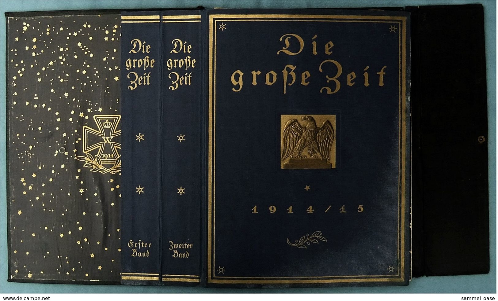 1915 Illustrierte Kriegsgeschichte Band 1 - Zahlreiche Bilder, Karten U. Kunstbeilagen - Mit Sammelordner-Teilen - Andere & Zonder Classificatie