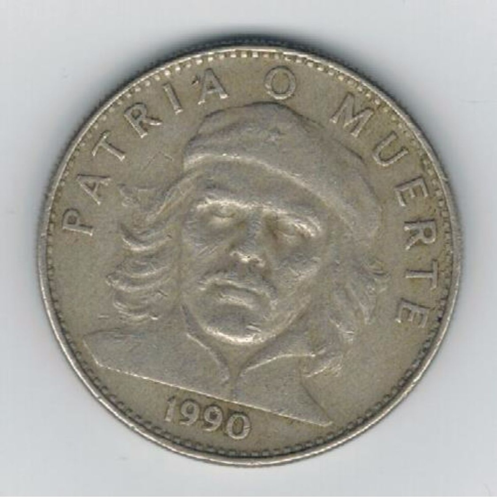 Cuba 3 Pesos 1990, First Issue, Che Guevara. USed, See Scans. Free Ship. To USA. NO PAYPAL. - Cuba